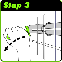 Attach Step 3 - Pull back on the driver